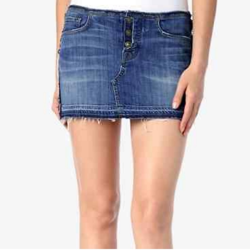 Hudson Denim Mini Skirt